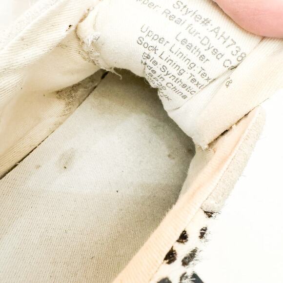 Madewell Fur Patterned Sport Sneaker Unisex AH738 W10 M 8.5 - Picture 3 of 4